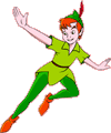 Peter Pan da colorare
